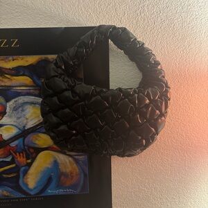 a new day Black Quilted bag